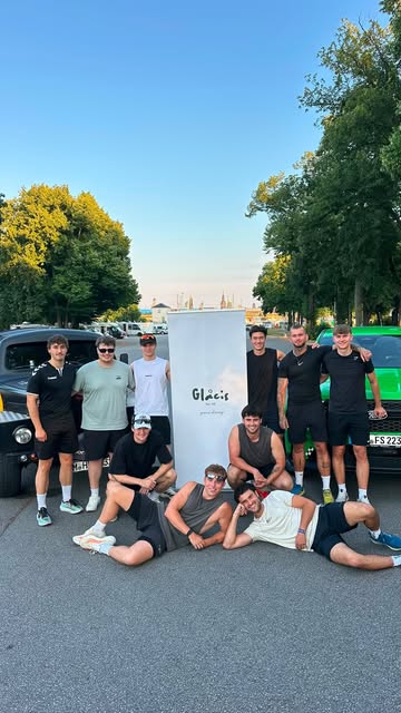 Die Crew nach dem Event